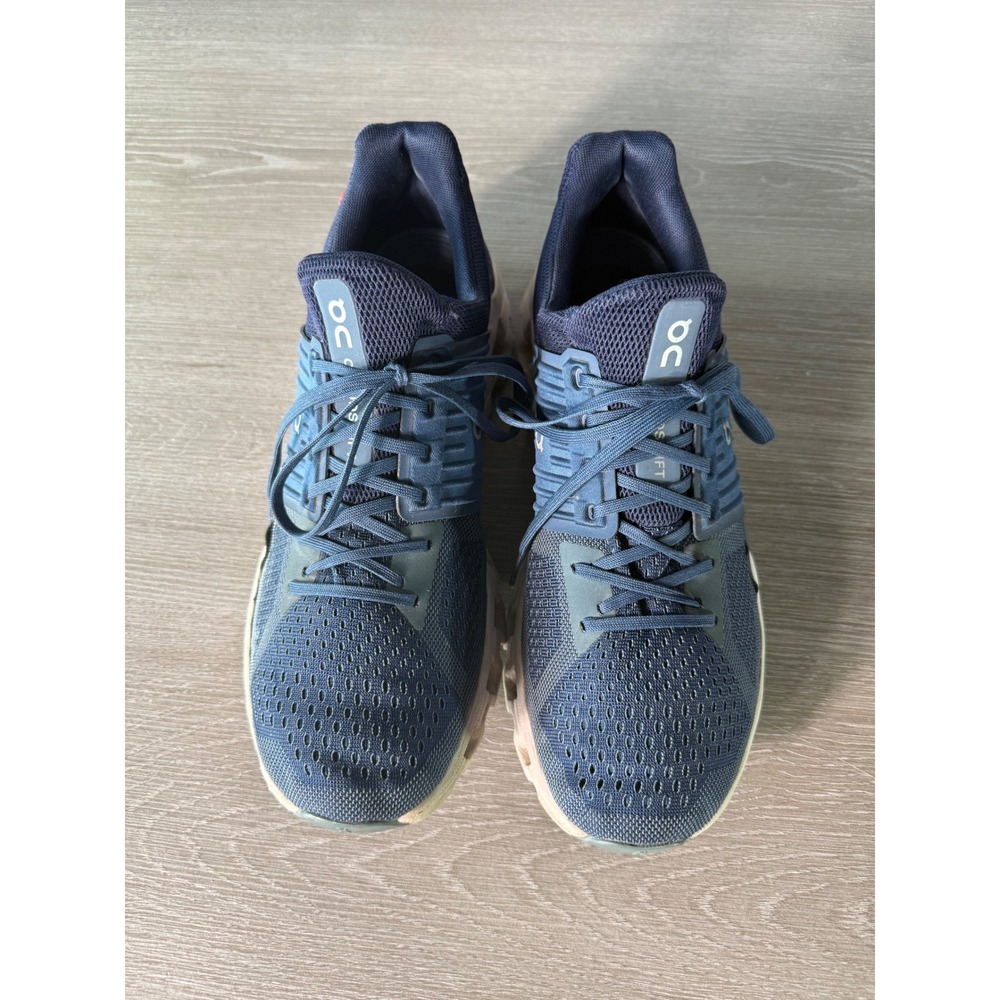 On Cloudflyer Blue Running Shoes Mens Size 10 Swiss Engineering Sneakers - Picture 3 of 15